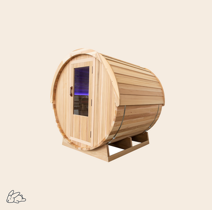 Outdoor Traditional Barrel Sauna