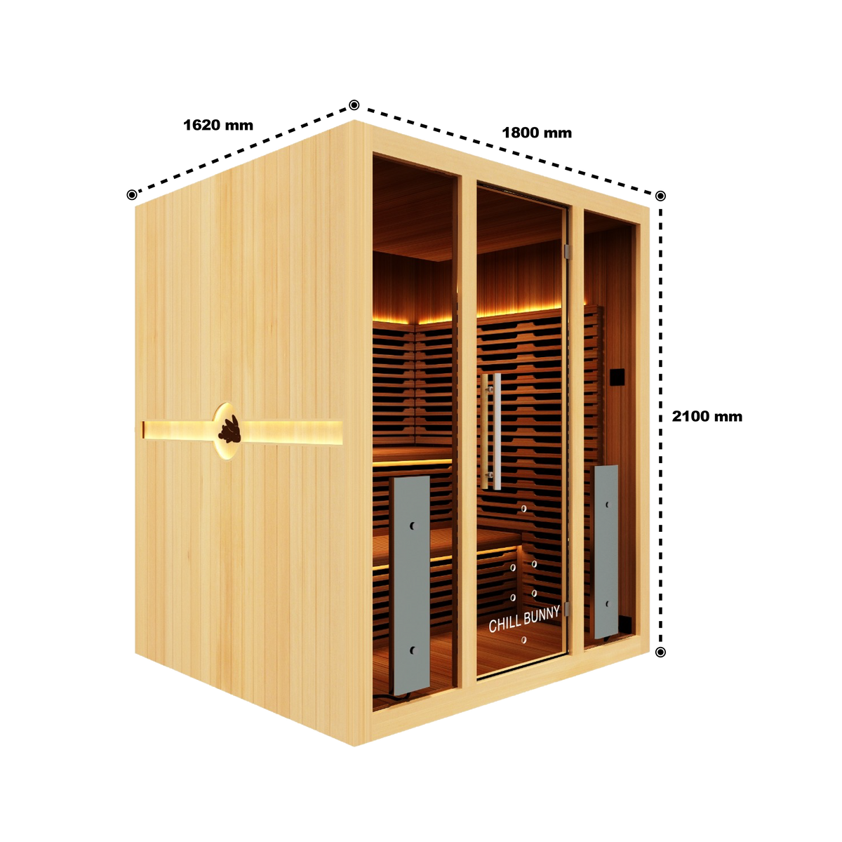 4 Person Indoor Infrared Sauna