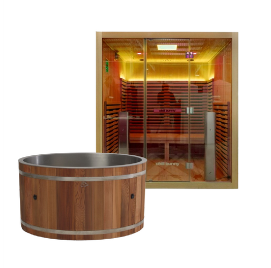 Chill Bunny Ice Bath + Indoor Sauna